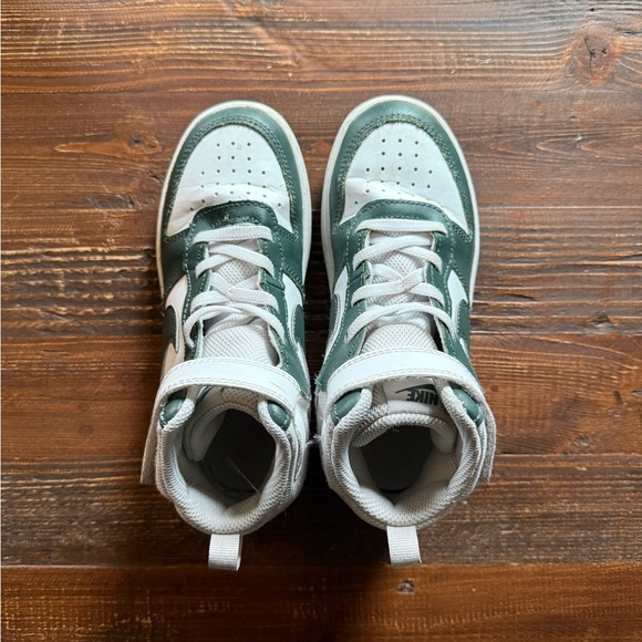 Nike Kids Sneakers - Forest Green and White Sz 13c - Picture 2 of 3